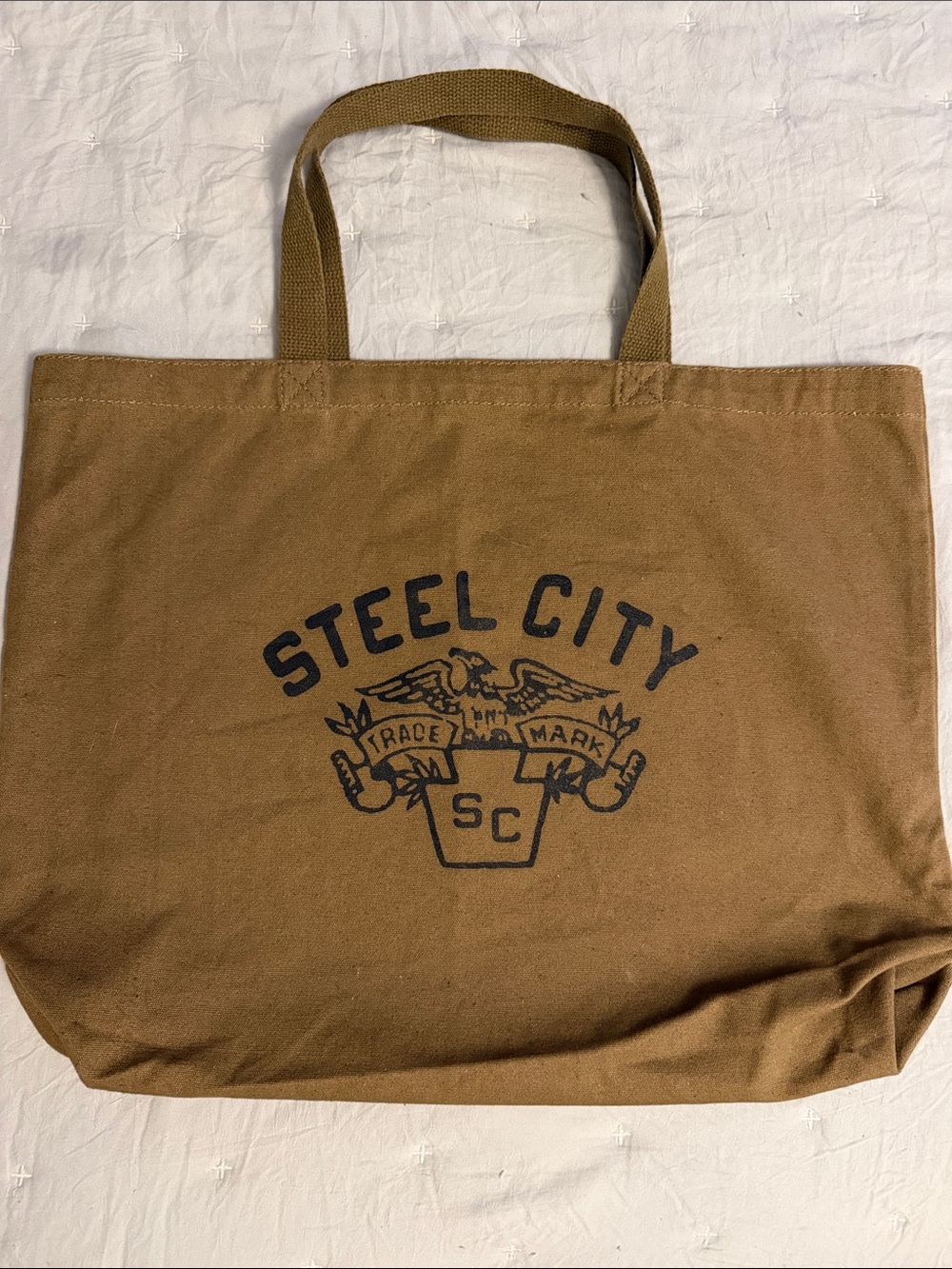 Steel City Canvas Tote